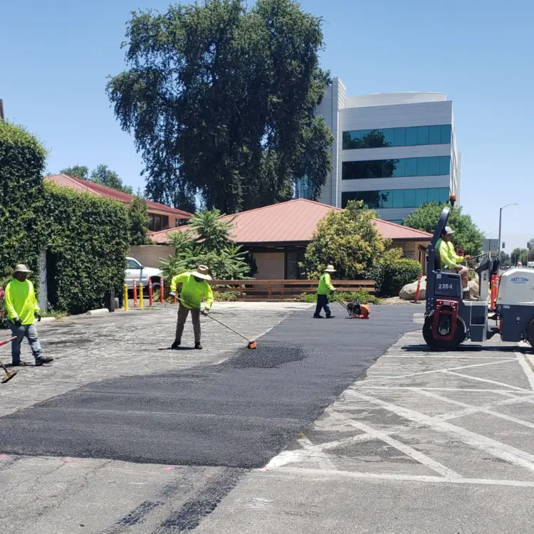 asphalt Pothole Patching in Visalia, CA